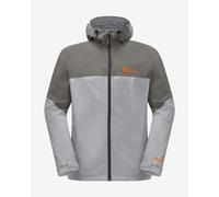Veste à capuche Jack Wolfskin Weiltal 2L vert gris clair - S