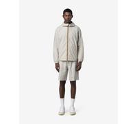 Veste à capuche K-WAY Jake Plus 2 Double blanc orange - L