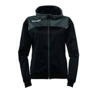 Kempa Veste à capuche Emotion 2.0 Femme Noir/Anthracite XXL