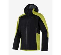 Veste à capuche La Sportiva Crossridge Evo Shell noir jaune - L