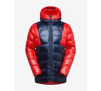 Veste à capuche La Sportiva Supercouloir Down Parka rouge bleu nuit - L
