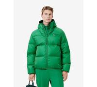 Veste à capuche Lacoste Blouson Puffer Logo vert kaki - M