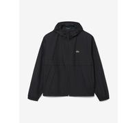 Veste à capuche Lacoste déperlante légère et pliable noire - M