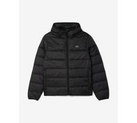 Veste à capuche Lacoste Puffer Contrast noir pur - S