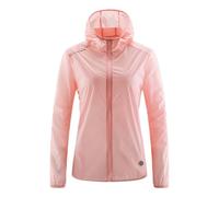 Veste à capuche légère et décontractée pour femme - Protection UPF 40 - Coupe-vent - Pour le printemps, l'été et l'automne, Rose, S