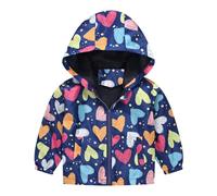 Veste à capuche légère et légère pour fille printemps et hiver - Vent - Pour femme - Ventre nu, Ny1., 12-18 mois