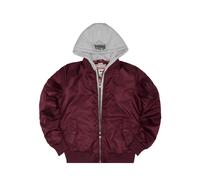 Veste à capuche Lonsdale Clifton All Seasons Rouge 2XL