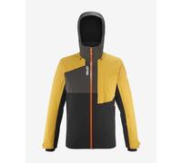 Veste à capuche Millet Atna Peak jaune noir marron - S