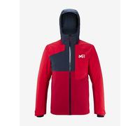 Veste à capuche Millet Atna Peak rouge noir - S