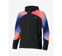 Veste coupe vent mizuno active alpha noir multicolore homme