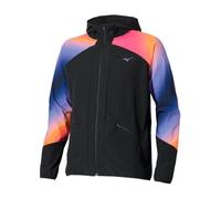 Veste à capuche Mizuno Active Alpha - Noire et Rose - Liberté de mouvement & détails techniques 2