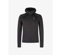 Veste à capuche Montura Fadis Grid Maglia noir charbon - M