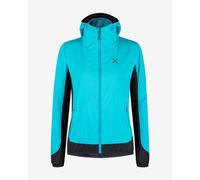 Veste à capuche Montura Rise Octa bleu ciel femme - L
