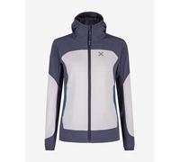 Veste à capuche Montura Seed blanc bleu marine femme - M