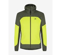Veste à capuche Montura Seed jaune vif vert foncé - L