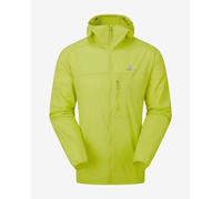 Veste à capuche Mountain Equipment Aerofoil jaune fluo - XL
