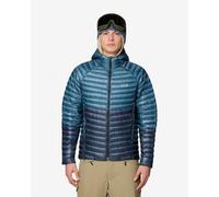 Veste à capuche Mountain Hardwear Ghost Whisperer bleu nuit eau - S