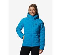 Veste à capuche Mountain Hardwear Stretchdown bleu foncé femme - S