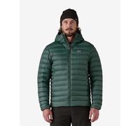 Veste à capuche Patagonia Down Classic Logo vert turquoise - M