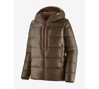Doudoune a capuche patagonia fitz roy down hoody marron homme