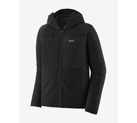 Patagonia - Vesteà capuche stretch et résistante - M's R2 TechFace Hoody Black pour Homme - Taille M - Noir Noir M