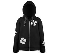 Veste A Capuche Poivre Blanc 1604 Sherpa Black Femme Noir 2023 taille L