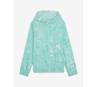 Veste à capuche Puma Run Velocity AOP bleu turquoise femme - M