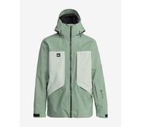Veste à capuche Quiksilver Forever Stretch GORE-TEX vert pur blanc - M