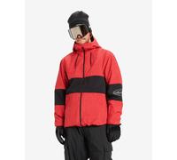 Veste à capuche Quiksilver High In The Hood noir rouge - S