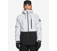 Veste à capuche Quiksilver Mission blanc clair noir - XS