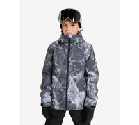 Quiksilver Garçon Mission Printed Jacket Veste, Thermostamp Grayscale, 8 EU