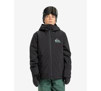 Veste à capuche Quiksilver Mission noire enfant - 16