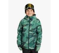 Quiksilver Veste de Snow Mission Printed Jacket Garçon 4-16 Vert 16