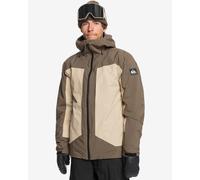 Veste à capuche Quiksilver Muldrow blanc neutre marron - L
