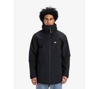 Veste à capuche Quiksilver Overcast 3K Parka noire - L