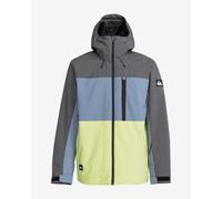 Veste à capuche Quiksilver Sycamore bleu turquoise vert gris - S