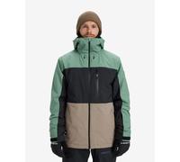 Quiksilver - Sycamore Block 20K Jacket Dark Ivy - S - Blouson Ski