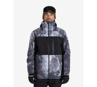 Veste à capuche Quiksilver Sycamore imprimée noir gris - XL