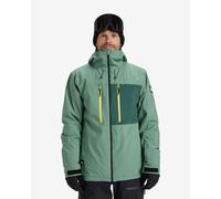 Veste à capuche Quiksilver Sycamore Solid 20K vert menthe - L