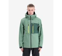 Veste à capuche Quiksilver Sycamore Solid 20K vert menthe - S
