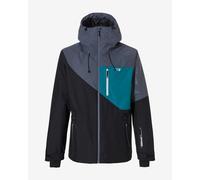 Veste à capuche Rehall DICK-R noir gris bleu. - M