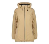 Cmp Long Fix Hood 32z1396 Jacket Beige L Femme