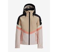 Veste à capuche Roxy Peak Chic beige foncé rose noir femme - XL