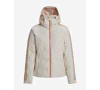 Veste à capuche Roxy Snowblizzard blanc pur beige femme - L