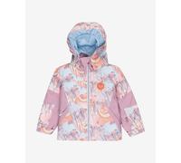 Veste à capuche Roxy Snowy Tale rose clair fille - 3