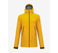 Veste à capuche Salewa Ortles GORE-TEX jaune - XL