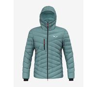 Veste à capuche Salewa Ortles Medium 3 Down bleu eau grisâtre - XL