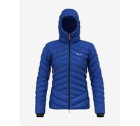 Veste à capuche Salewa Ortles Medium 3 Down bleu femme - 34