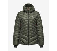 Veste à capuche Salewa Ortles Medium 3 Down vert canne femme - 38
