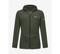 Veste à capuche Salewa Pedroc Wind Light vert olive femme - 36